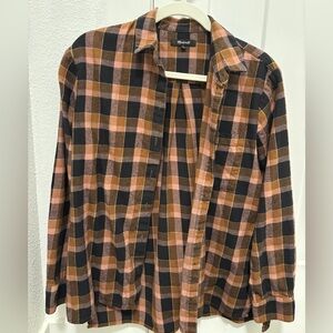 Madewell Plaid Flannel Shirt